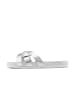 Flip Flop Hausschuh "toscany" in silber