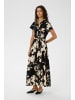 Soaked in Luxury Kleid SLArjana Feminine Form in Black Contrast Flower