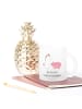 Mr. & Mrs. Panda Tee Tasse Einhorn Schwein mit Spruch in Transparent