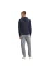 Tom Tailor Sweatshirt 'mit Streifen' in dunkelblau