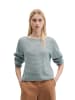 Marc O'Polo Ajour-Pullover relaxed in Quiet Sea