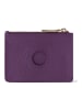 Lazarotti Bologna Leather Schlüsseletui Leder 11,5 cm mit Air Tag Fach in purple