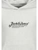 JACK & JONES Junior Hoodie 'Beau' in weiß