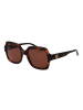 Replay Damen Sonnenbrillen Quadrat Braun