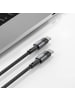 TechProtect UltraBoost USB-C Kabel 100W PD 3 m Grau