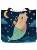 Mr. & Mrs. Panda Shopping Bag Wassermann Astrologie Design ohne ... in Weiß