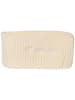 styleBREAKER Strick Stirnband mit Logo in Creme