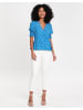 Threadbare Blusentop THB Diana Wrap Blouse in Blau