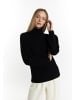 DreiMaster Damen Strickpullover in Schwarz