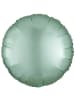 Wisam Farbe Silk Lustre Mint Grüner runder Folienballon 43 cm