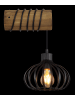 Globo lighting Wandleuchte "CALDWELL" in brown