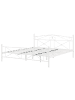 Beliani Doppelbett RODEZ in Weiß - (W) 186 x (H) 92 x (L) 208 cm