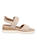 Tamaris Keilsandalette in Beige