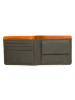 MYWALIT Geldbörse RFID Leder 11 cm in tan-olive