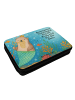 Mr. & Mrs. Panda Etui Wassermann Astrologie Design mit Spruch in Weiß