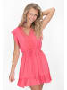 IZIA Women Dress in coral