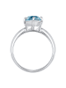 Elli Ring 925 Sterling Silber in Blau