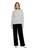 Betty Barclay Kaschmir-Pullover mit Kragen in Light Silver Melange
