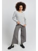 ICHI IHNOELLE LS Loose fit in Light grey melange