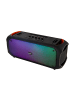 COFI 1453 PLATINET PMPB360 Light Fusion Boombox 60W RGB Karaoke TWS BT 5.3 in Schwarz