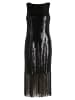 Vera Mont Abendkleid mit U-Boot-Ausschnitt in Schwarz