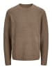Jack & Jones Gestricktes Polo in Brindle 1