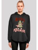 F4NT4STIC Oversized Hoodie Jingle Bell Rocking Weihnachten Tree in schwarz