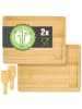 DuneDesign 2er Set Bambus Raclettebrett Bern mit Schaber