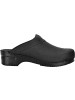 Sanita Comfortwear Clog "Original-Karl Textured Oil Op" in Schwarz