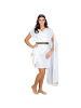 tectake Wundervolles, kurzes Kleid, weiß