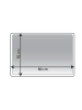 RIDDER Anti-Rutsch Schaumatte Squares grau 50x80 cm
