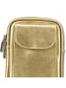 Toscanto Toscanto Umhängetasche, Handtasche Leder gold ca. 12cm