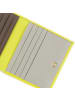 DuDu Geldbörse Leder 9,5 cm in citrus yellow