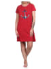 NORMANN maritimim Kurzarm Nachthemd Anker - 74887 in rot