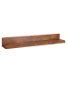KADIMA DESIGN Wandregal Wood aus Massivholz Sheesham, 140 cm, nachhaltig, stark