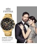 Festina Analog-Armbanduhr Festina Timeless Chronograph gold groß (ca. 45mm)