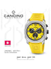 Candino Chronograph-Armbanduhr Candino Sport gelb groß (ca. 44mm)