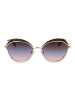 Superdry Damen Sonnenbrillen Schmetterling Roségold