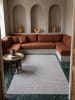 KADIMA DESIGN Kurzflorteppich Uni pflegeleicht Wohnzimmer Schlafzimmer Flur Esszimmer in Grau