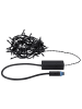 paulmann Plug & Shine LED Lichterkette Yuna 3000K 7,4m IP44 1,3W  Schwarz