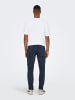 Only&Sons Slim Fit Jeans Basic Hose Denim Pants ONSLOOM Stoned Washed in Dunkelblau