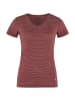 FJÄLLRÄVEN T-Shirt Abisko Cool in Dunkelrot