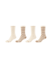 S. Oliver Socken 4er Pack originals in sand