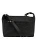 VLD VOi Leather Design Hirsch Bine Umhängetasche Leder 22 cm in schwarz