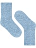 normani 2 Strickwollsocken aus Baum- und Schafwolle in Blau