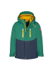 Trollkids 3 in 1 Jacke Bryggen in jungle green