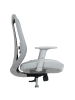 Beliani Professioneller Bürostuhl ZELAR in Grau - (W) 64 x (H) 115 x (L) 60 cm