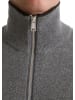 Marc O'Polo Zipper-Strickjacke regular in graphite grey melange
