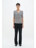 InWear Langarm-Shirt DagnaIW Slim fit in Black / Whisper White