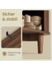 VASAGLE Sideboard Miriana in Kastanienbraun - (B)40 x (H)75 x (T)100 cm